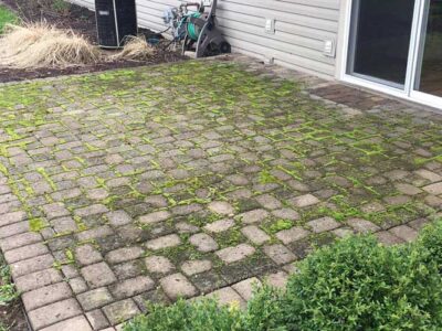 Dirty Patio Pavers